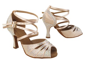 S1007CC Flesh Satin with 3 inch Heel (YQG) in the photo 