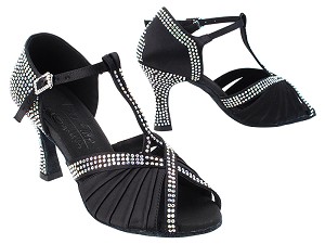 S1010CC Black Satin with 3 inch Heel (YQG) in the photo 