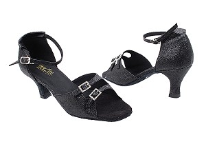 1620 127 Black Stardust with 2.5" Heel in the photo 