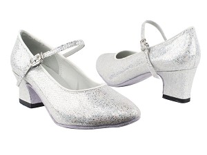1682_3008 107 Silver Scale with 2" Thick Cuban Heel in the photo 