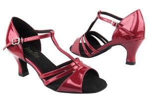 1683 131 Red Patent with 2.5" Heel in the photo 