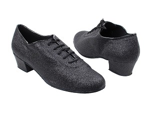 2001 127 Black Stardust with 1.5" Medium Heel in the photo 