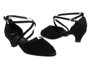 2708 136 Black Nubuck with 1.3" Heel in the photo 