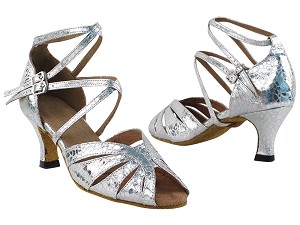 2713 205 Ultra Silver_1630 BackStraps with 2.5" Heel in th photo 