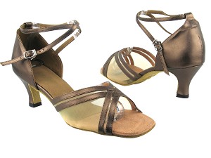 5017 59 Copper Leather with 2.5" Heel in the photo 