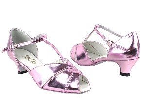 6006 150 Purple PU with 1.3" cuban Heel in the photo 