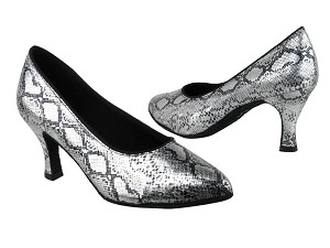 6901 250 Silver Snake with 2.75" Heel in the photo 
