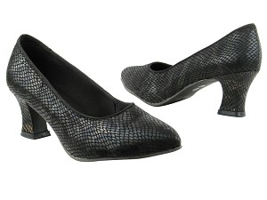 6901 85 Black Snake with 2.2" Thick Cuban Heel in the photo 