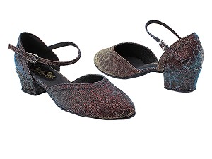 9621 95 Blue Illusion with 1.5" Medium Heel in the photo 