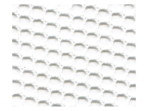 177 White Mesh Fabric Swatch 