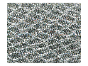 221 Snake Silver Fabric Swatch 