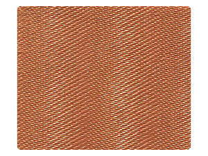 231 Dark Tan Satin Fabric Swatch 