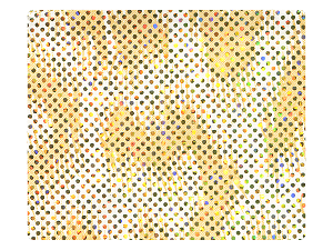 254 Gold(Leopard) PU Fabric Swatch 