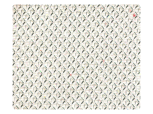 270 White Glitter Fabric Swatch 