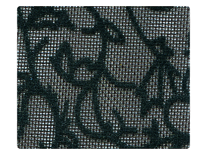 46 Black Mesh Fabric Swatch 