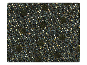 67 Gold Dots Fabric Swatch 
