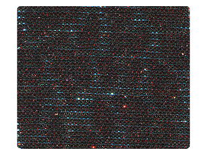 95 Blue Illusion Fabric Swatch 