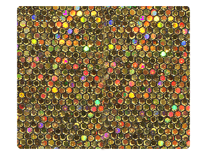 109 Gold Scale Fabric Swatch 