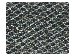 114 Pewter Sparklenet Fabric Swatch 