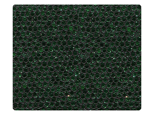 130 Green Scale Fabric Swatch 