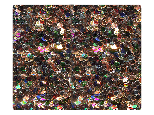145 Copper Illusion Sparkle Fabric Swatch 