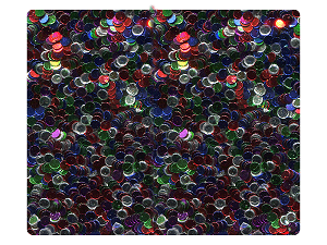146 Blue Illusion Party Sparkle Fabric Swatch 