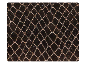 148 Snake Copper PU Fabric Swatch 