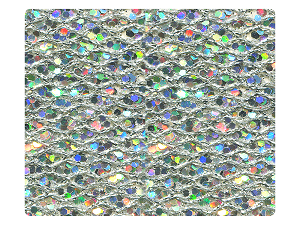 35 Silver Sparklenet Fabric Swatch 
