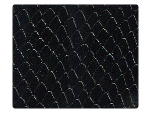 43 Snake Black PU Fabric Swatch 