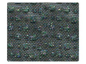 81 Glitter Dots Black Mesh Fabric Swatch 