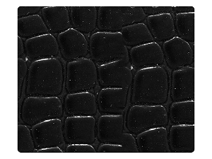 96 Purple_Blue Crocodile Patent PU Fabric Swatch 