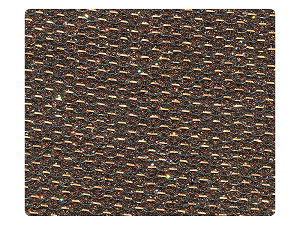 117 Copper Glitter Satin Fabric Swatch 