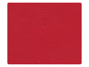 135 Red Leather Fabric Swatch 