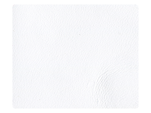 137 White Leather Fabric Swatch 