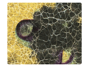 145 Gold Granite Satin Fabric Swatch 