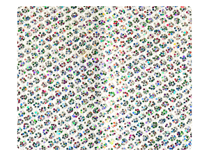 22 White Illusion Scale Fabric Swatch 