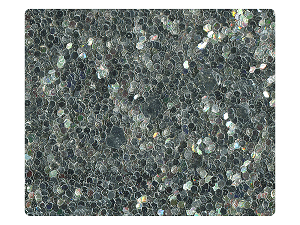 25 Silver Sparkle Fabric Swatch 