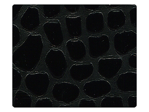 68 Black Snake Patent PU Fabric Swatch 