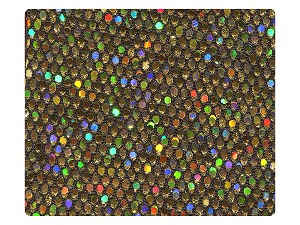 88 Gold Scale Fabric Swatch 