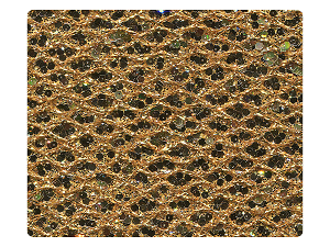 130 Gold Sparklenet Fabric Swatch 