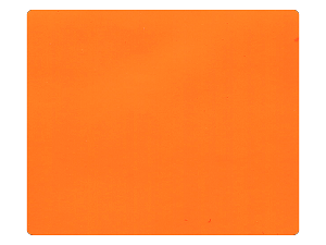 228 Fluorescent Orange Patent Fabric Swatch 