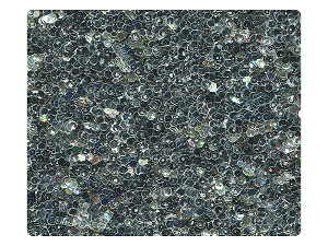 36 Silver Sparkle Fabric Swatch 
